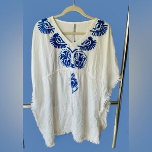 NEW Embroidered cover up by Boho Me